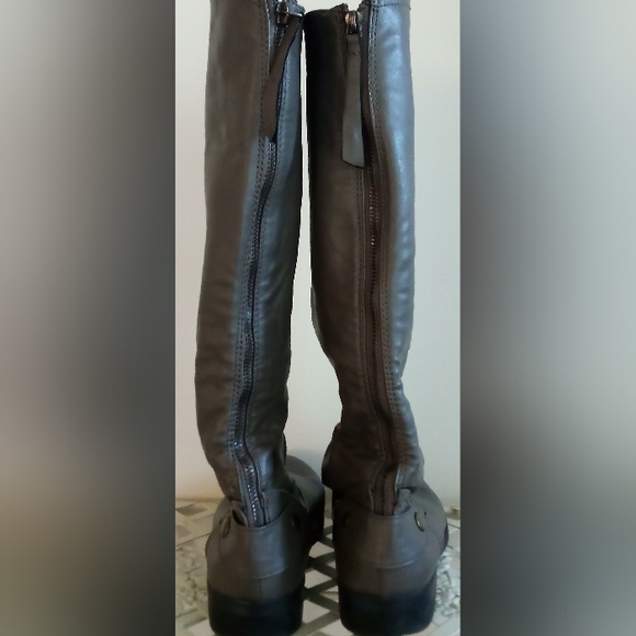 Women's Gray Boots - Picture 4 of 5
